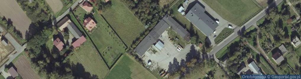 Zdjęcie satelitarne Kółko Rolnicze w Niechobrzu