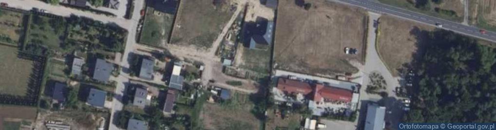 Zdjęcie satelitarne Kółko Rolnicze w Szymanowie