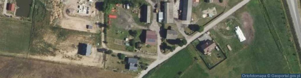 Zdjęcie satelitarne Kółko Rolnicze w Trzcińsku