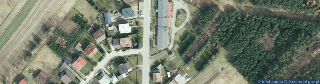 Zdjęcie satelitarne Kółko Rolnicze w Żabnie