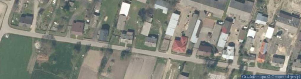 Zdjęcie satelitarne Kółko Rolnicze w Złakowie Borowym