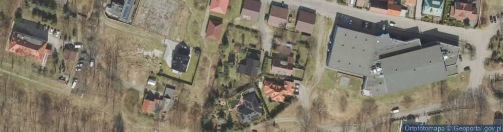 Zdjęcie satelitarne Koło Łowieckie "Borówka"