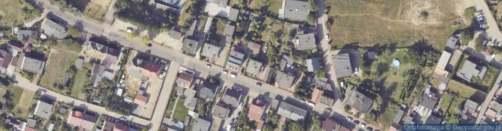Zdjęcie satelitarne Koło Łowieckie nr 38 "Przelatek" w Grodzisku WLKP.