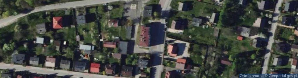 Zdjęcie satelitarne Koło Wędkarskie w Kodrębie