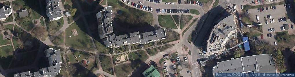 Zdjęcie satelitarne Kolorowy Dom