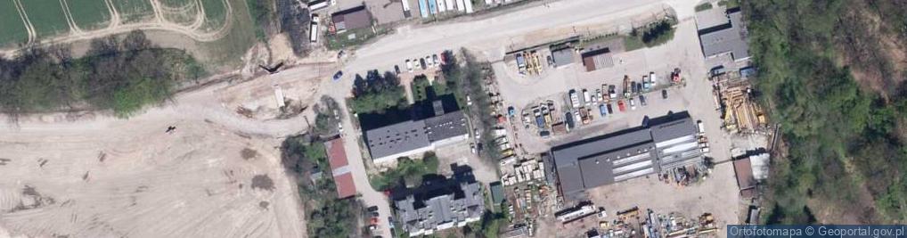 Zdjęcie satelitarne Komafax Firma Handlowo Usługowa Sprzętu Biurowego