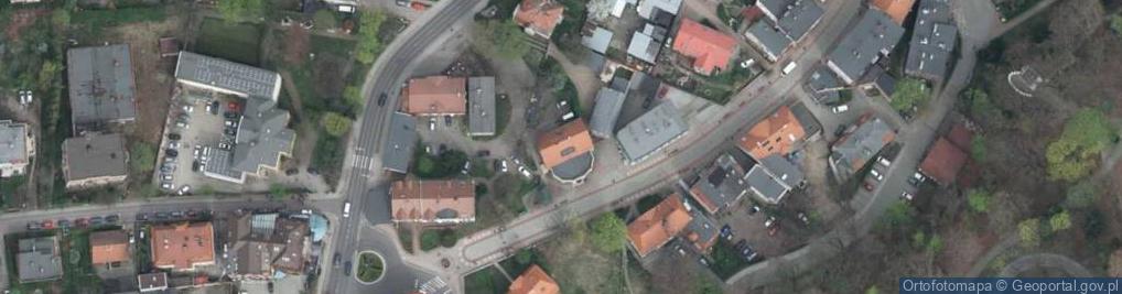 Zdjęcie satelitarne Komar i.Prakt.Okul., Szczawno-Zdrój