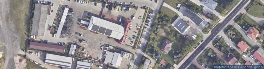 Zdjęcie satelitarne Komeks Przedsiębiorstwo Handlowo Usługowo Produkcyjne Zakład Pracy Chronionej