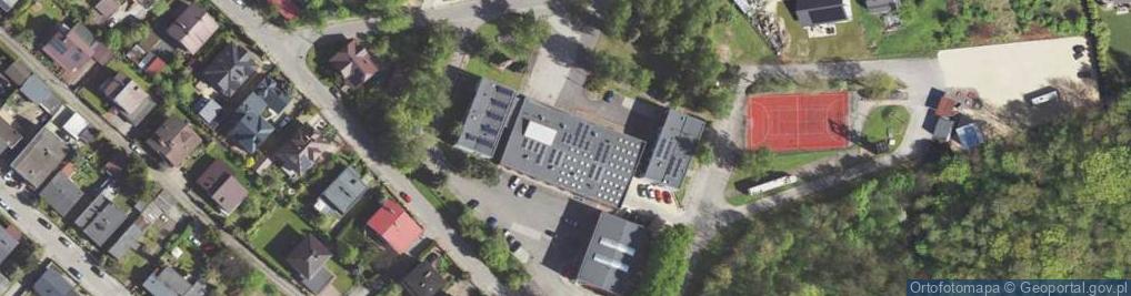 Zdjęcie satelitarne Komenda Miejska Państwowej Straży Pożarnej w Dąbrowie Górniczej