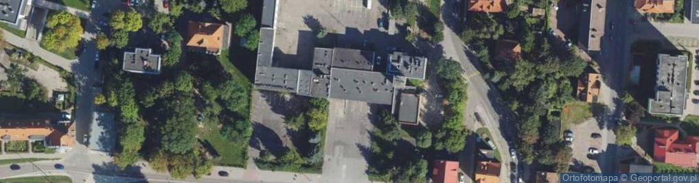 Zdjęcie satelitarne Komenda Miejska Państwowej Straży Pożarnej w Elblągu