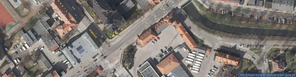 Zdjęcie satelitarne Komenda Miejska Państwowej Straży Pożarnej w Gliwicach