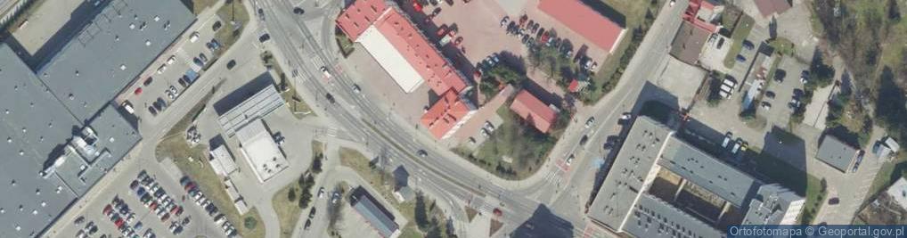 Zdjęcie satelitarne Komenda Miejska Państwowej Straży Pożarnej w Przemyślu