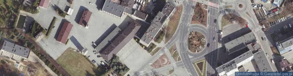 Zdjęcie satelitarne Komenda Miejska Państwowej Straży Pożarnej w Rzeszowie