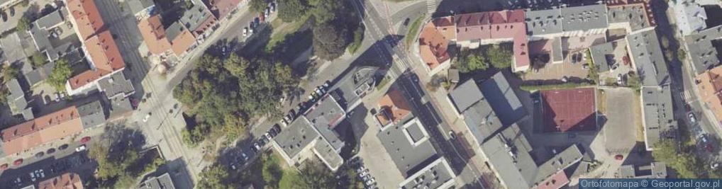 Zdjęcie satelitarne Komenda Miejska Państwowej Straży Pożarnej