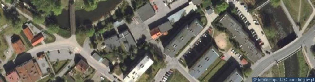 Zdjęcie satelitarne Komenda Powiatowa Państwowej Straży Pożarnej w Braniewie