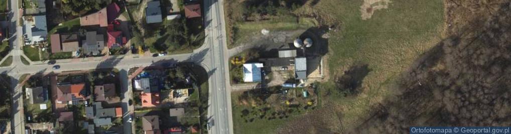Zdjęcie satelitarne Komenda Powiatowa Państwowej Straży Pożarnej w Brzezinach