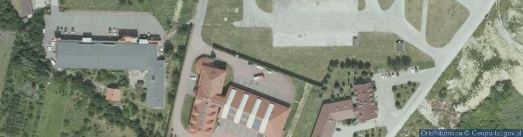Zdjęcie satelitarne Komenda Powiatowa Państwowej Straży Pożarnej w Busku Zdroju
