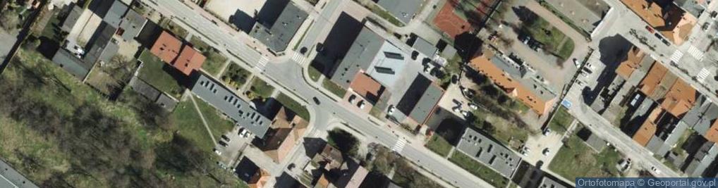 Zdjęcie satelitarne Komenda Powiatowa Państwowej Straży Pożarnej w Działdowie