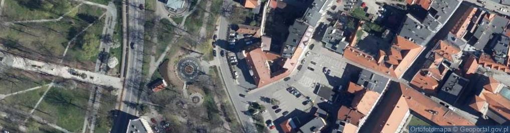 Zdjęcie satelitarne Komenda Powiatowa Państwowej Straży Pożarnej w Kłodzku
