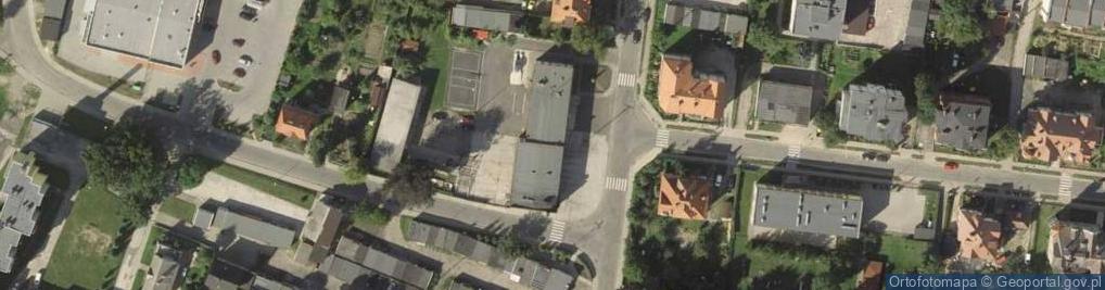 Zdjęcie satelitarne Komenda Powiatowa Państwowej Straży Pożarnej w Lwówku Śląskim