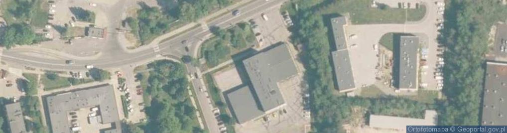 Zdjęcie satelitarne Komenda Powiatowa Państwowej Straży Pożarnej w Olkuszu