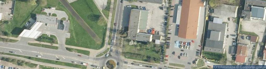 Zdjęcie satelitarne Komenda Powiatowa Państwowej Straży Pożarnej w Puławach