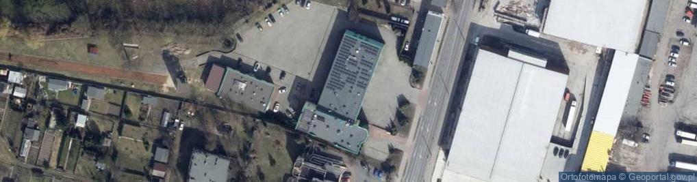 Zdjęcie satelitarne Komenda Powiatowa Państwowej Straży Pożarnej w Tomaszowie Mazowieckim