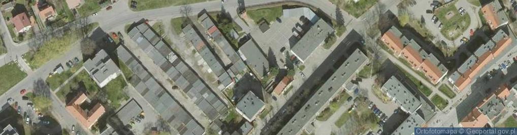 Zdjęcie satelitarne Komenda Powiatowa Państwowej Straży Pożarnej w Trzebnicy