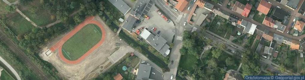 Zdjęcie satelitarne Komenda Powiatowa Państwowej Straży Pożarnej w Tucholi