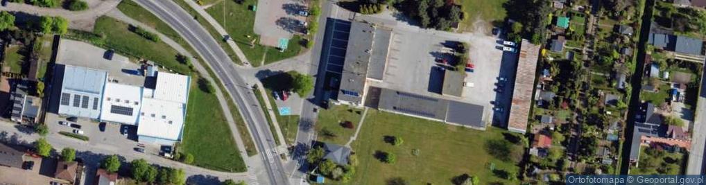 Zdjęcie satelitarne Komenda Powiatowa Państwowej Straży Pożarnej w Zduńskiej Woli