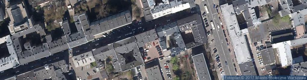 Zdjęcie satelitarne Komenda Rejonowa Policji Śródmieście