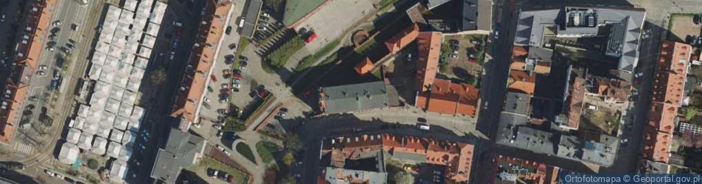 Zdjęcie satelitarne Komenda Wojewódzka Państwowej Straży Pożarnej w Poznaniu