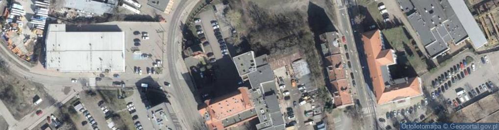 Zdjęcie satelitarne Komenda Wojewódzka Państwowej Straży Pożarnej w Szczecinie