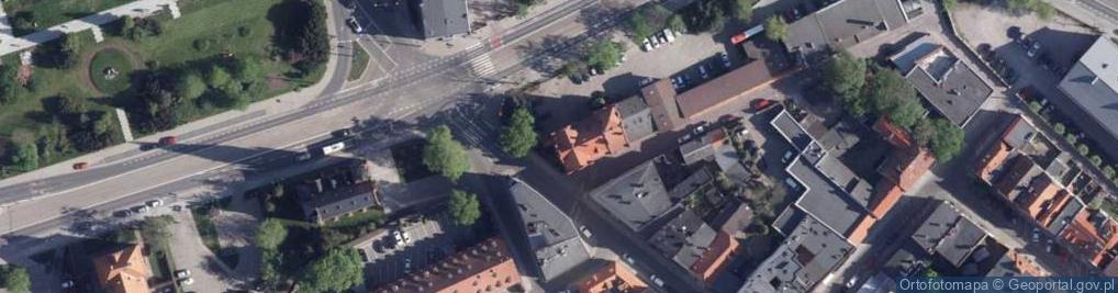 Zdjęcie satelitarne Komenda Wojewódzka Państwowej Straży Pożarnej