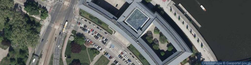 Zdjęcie satelitarne Komenda Wojewódzka Państwowej Straży Rybackiej we Wrocławiu