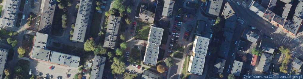 Zdjęcie satelitarne Komfort Taxi Piotr Mendecki