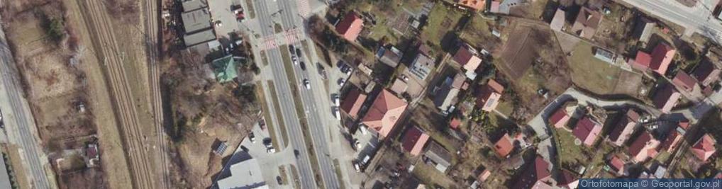 Zdjęcie satelitarne Komis Samochodowy
