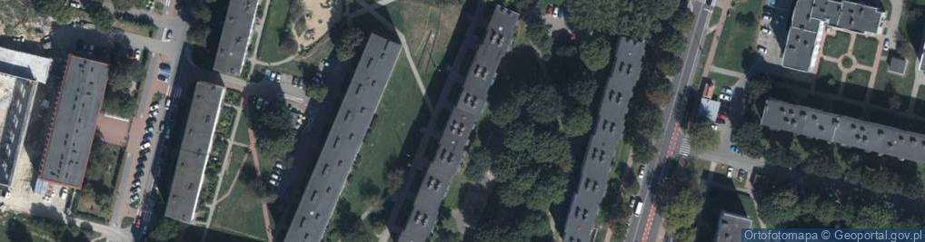 Zdjęcie satelitarne Komis Serwis GSM