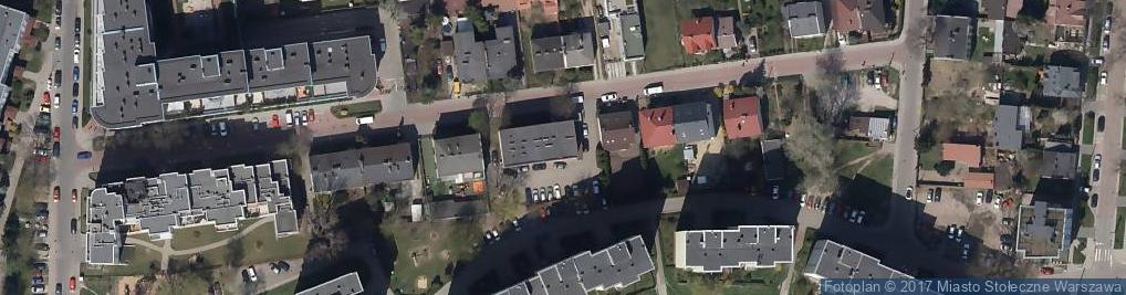 Zdjęcie satelitarne Komisariat Policji Targówek