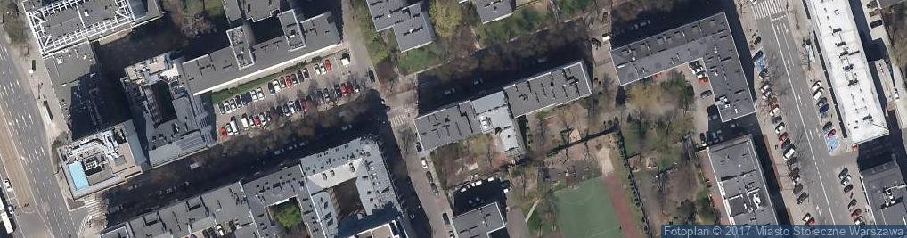 Zdjęcie satelitarne Komitet Budowy Pomnika Grunwaldzkiego w Warszawie