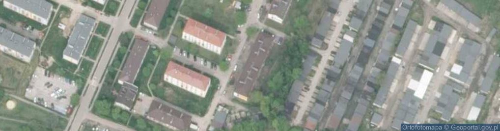 Zdjęcie satelitarne Komitet Wyborczy Wyborców Jana Macherzyńskiego Poręba-Praca-Postęp-Przyszłość