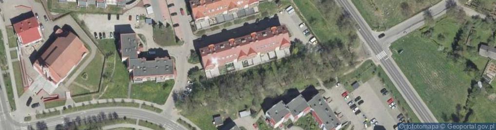 Zdjęcie satelitarne Komitet Wyborczy Wyborców Kochamy Mazury - Dobro Wspólne