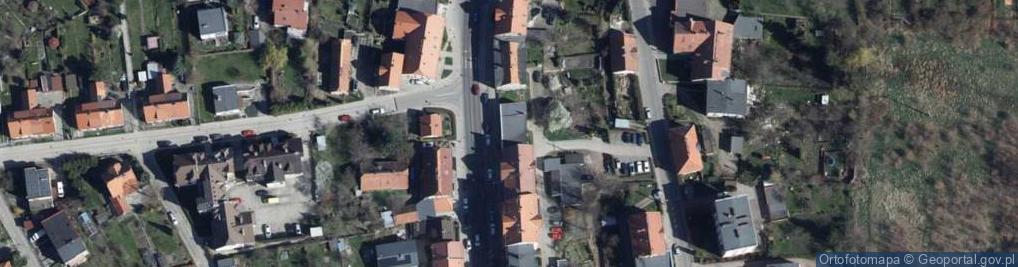 Zdjęcie satelitarne Komor K."Kom-Rem", Szczawno-Zdrój