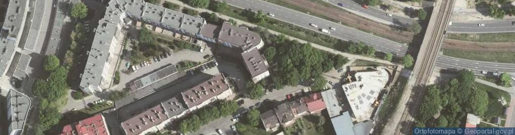 Zdjęcie satelitarne Komornik Sądowy przy Sądzie Rejonowym Dla Krakowa Śródmieścia Dariusz Ulfig
