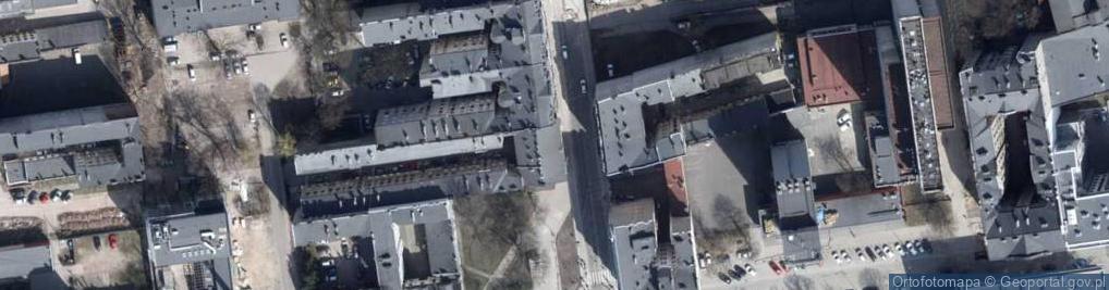 Zdjęcie satelitarne Komornik Sądowy przy Sądzie Rejonowym Dla Łodzi-Śródmieścia w Łodzi Jacek Bagiński