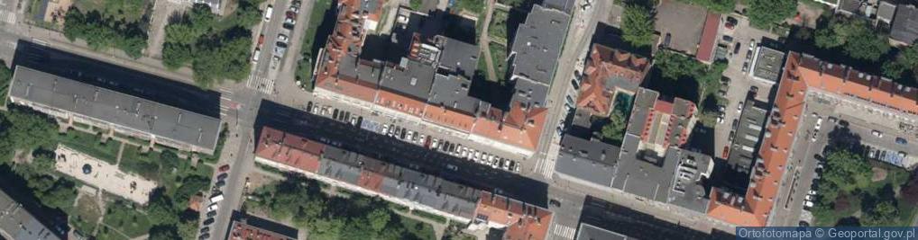 Zdjęcie satelitarne Komornik Sądowy przy Sądzie Rejonowym Dla Wrocławia Krzyków we Wrocławiu Stanisław Prus