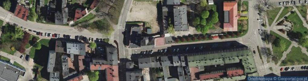 Zdjęcie satelitarne Komornik Sądowy przy Sądzie Rejonowym w Będzinie Anna Jagniątkowska
