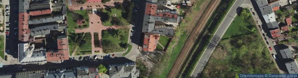 Zdjęcie satelitarne Komornik Sądowy przy Sądzie Rejonowym w Będzinie Piotr Sikorski