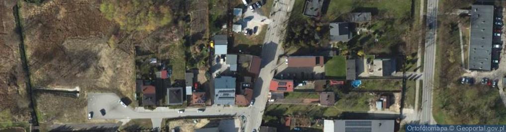 Zdjęcie satelitarne Komornik Sądowy przy Sądzie Rejonowym w Brzezinach