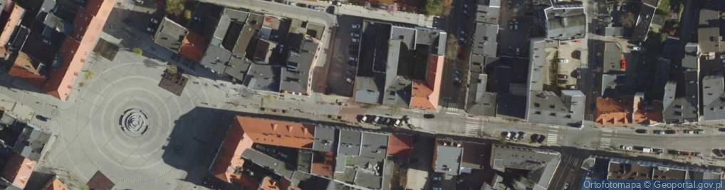 Zdjęcie satelitarne Komornik Sądowy przy Sądzie Rejonowym w Gnieźnie Kancelaria Komornicza